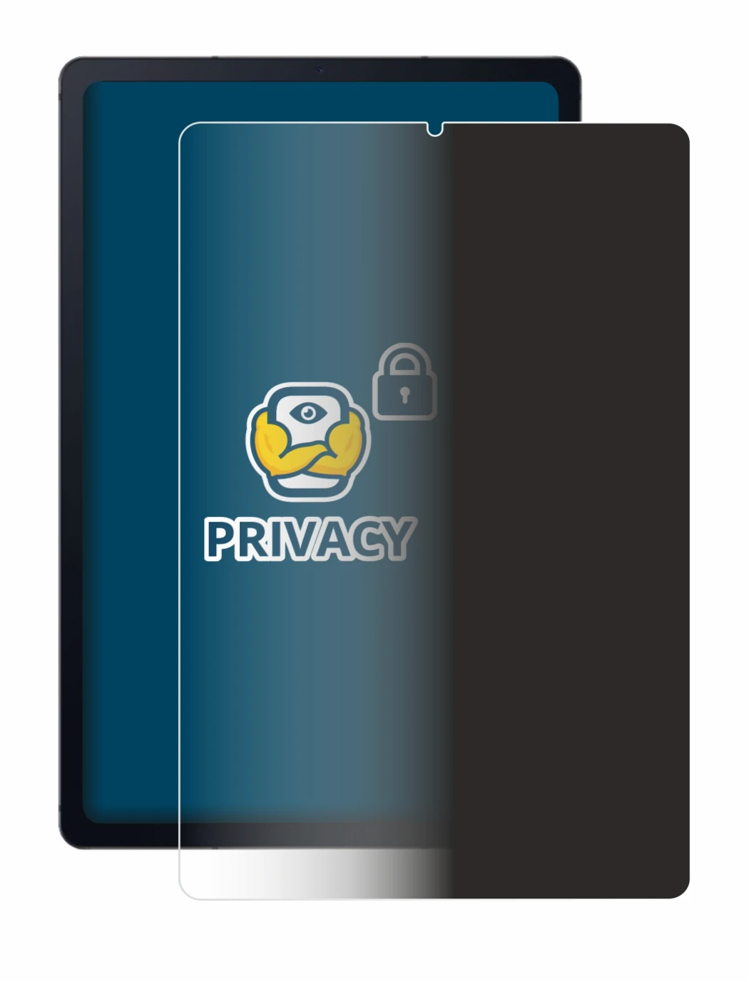 Image de l'appareil Samsung Galaxy Tab S6 Lite LTE 2020 avec une grande variété de protections d'écran.