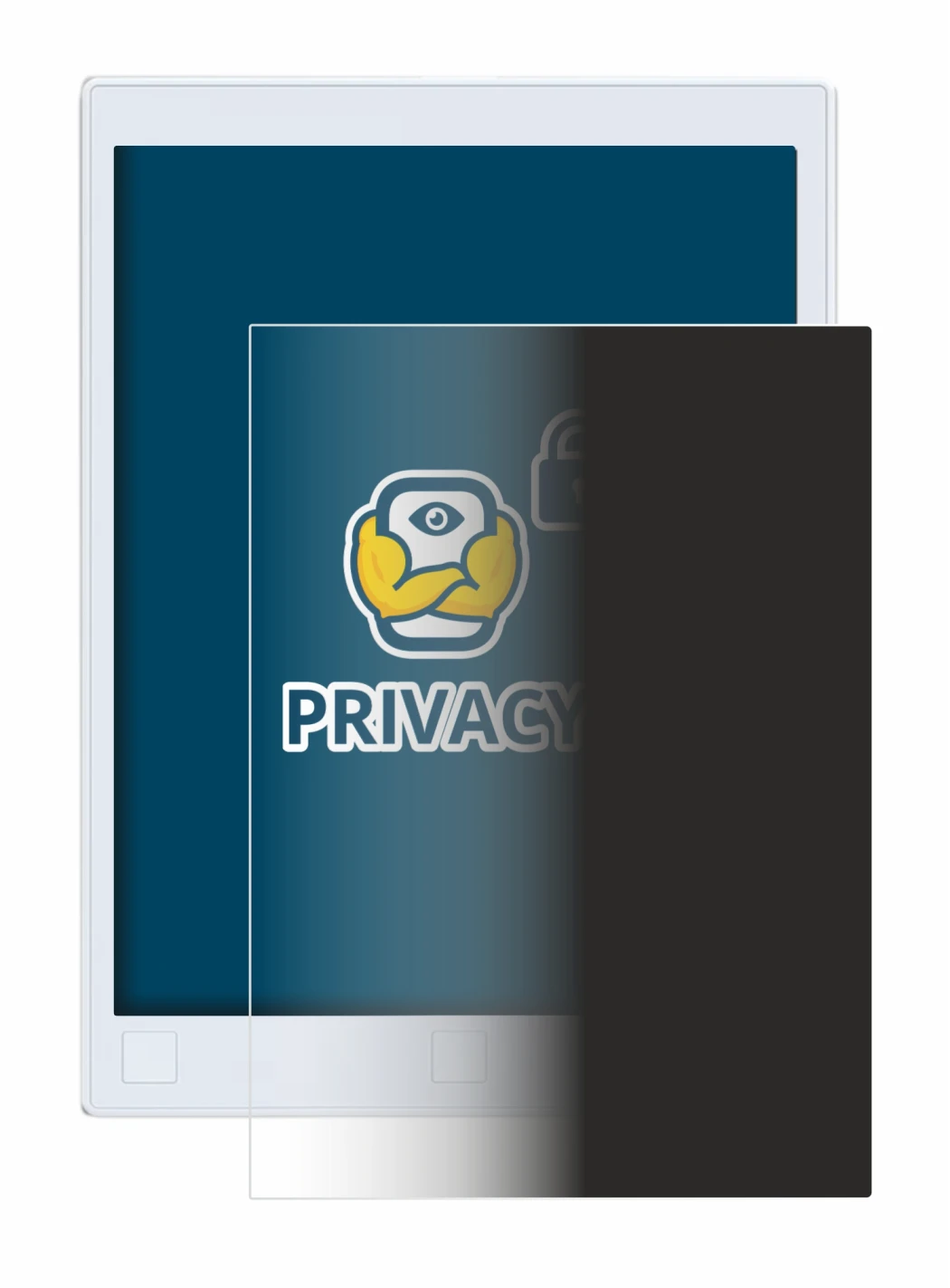Image de l'appareil reMarkable 2 avec une grande variété de protections d'écran.