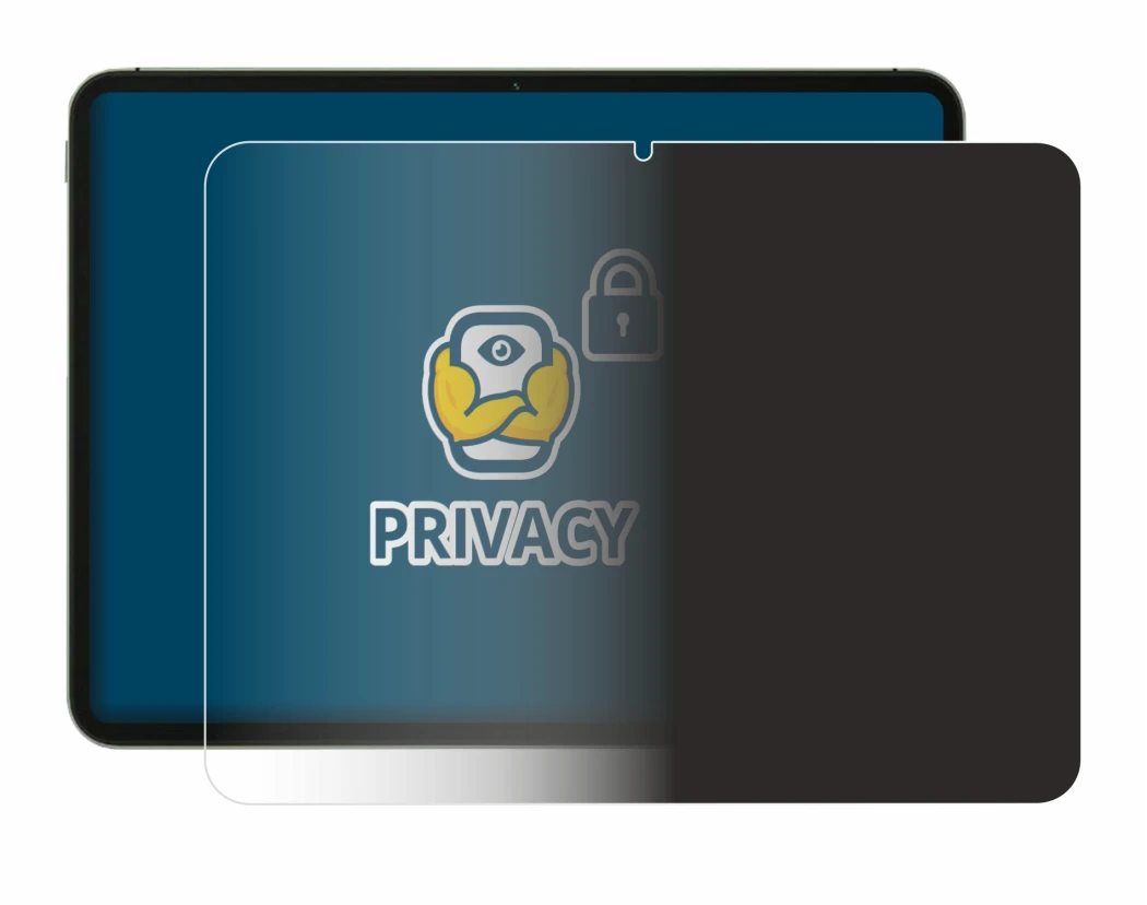 Image de l'appareil OnePlus Pad Go avec une grande variété de protections d'écran.