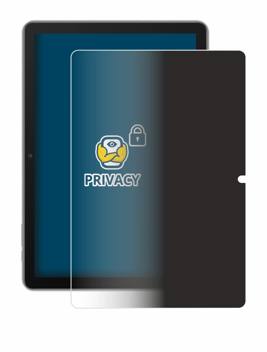 Image de l'appareil Blackview Tab 70 avec une grande variété de protections d'écran.