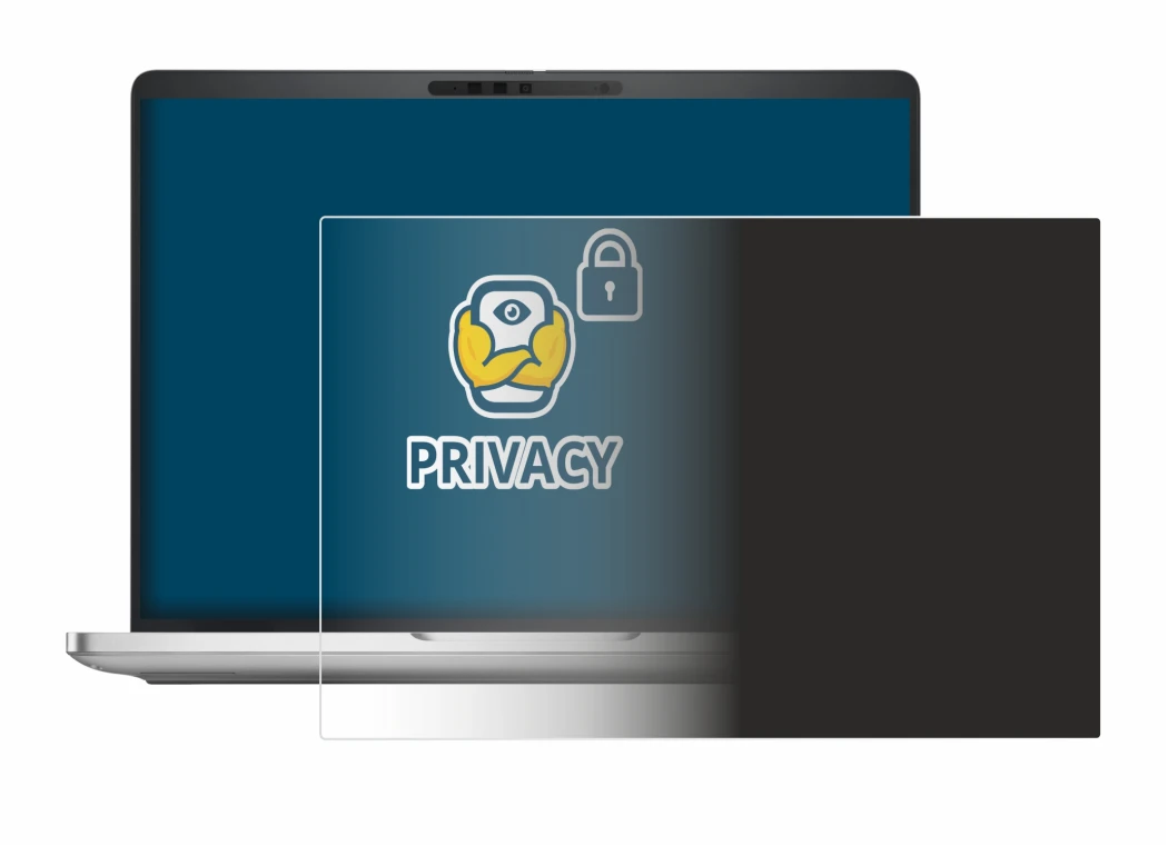 Image de l'appareil Dell Pro 13 Plus Laptop avec une grande variété de protections d'écran.