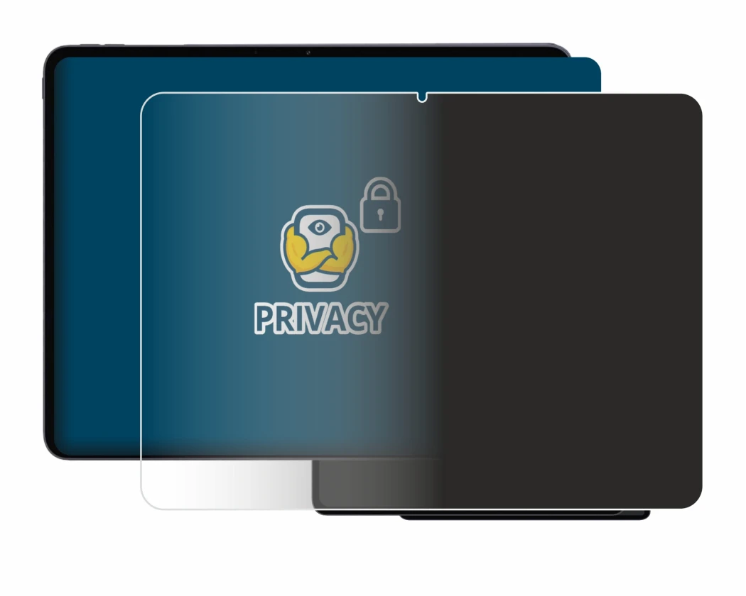 Image de l'appareil OnePlus Pad 3 avec une grande variété de protections d'écran.