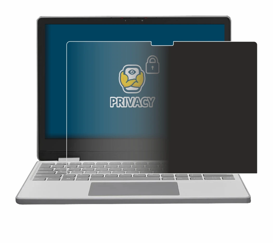 Image de l'appareil Framework Laptop 12 avec une grande variété de protections d'écran.