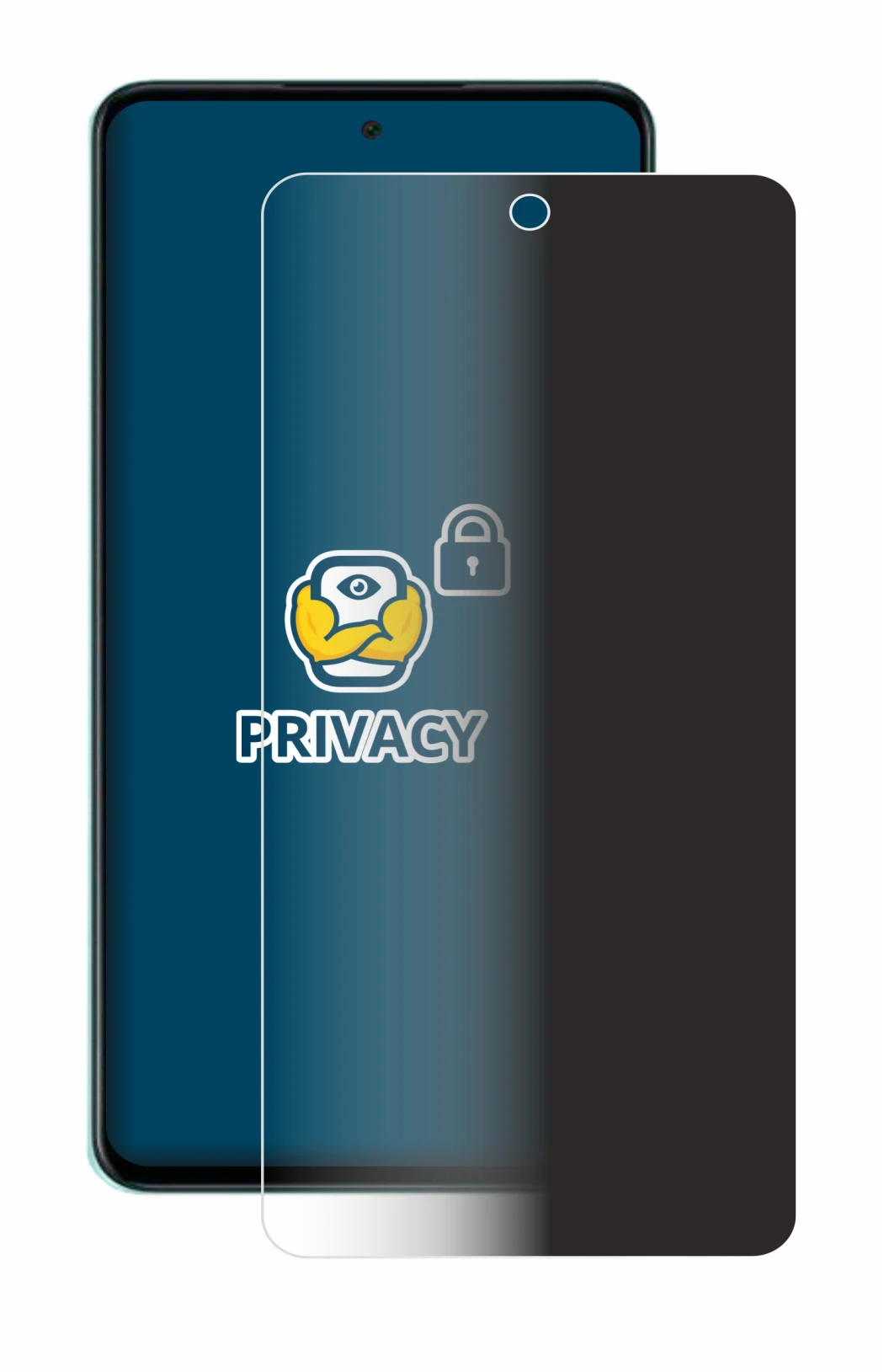 Image de l'appareil Oppo A5 avec une grande variété de protections d'écran.