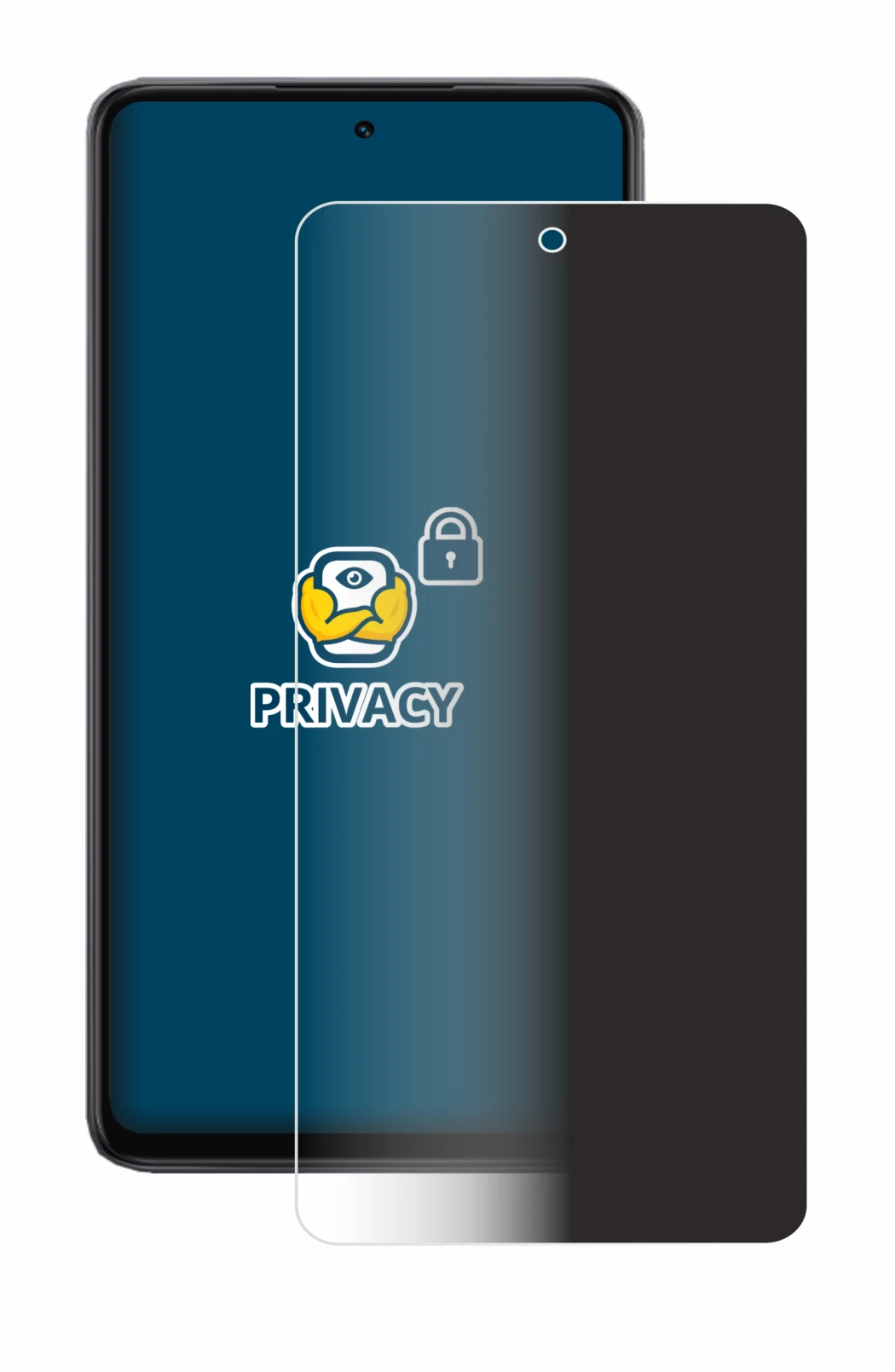 Image de l'appareil Oppo K13x avec une grande variété de protections d'écran.