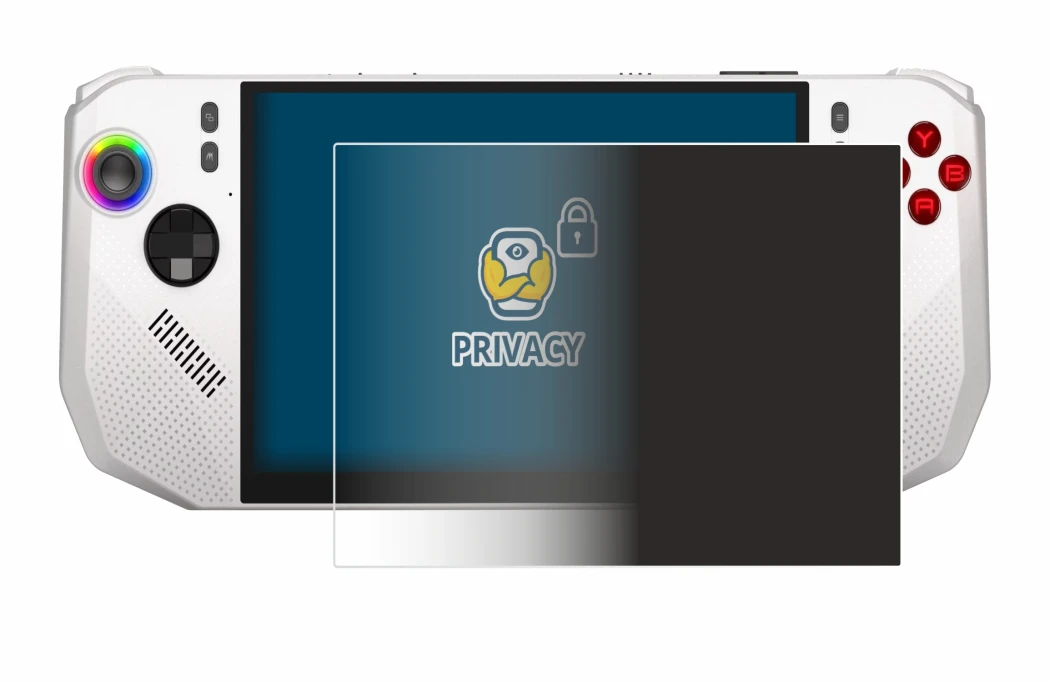Image de l'appareil MSI Claw A8 BZ2EM avec une grande variété de protections d'écran.