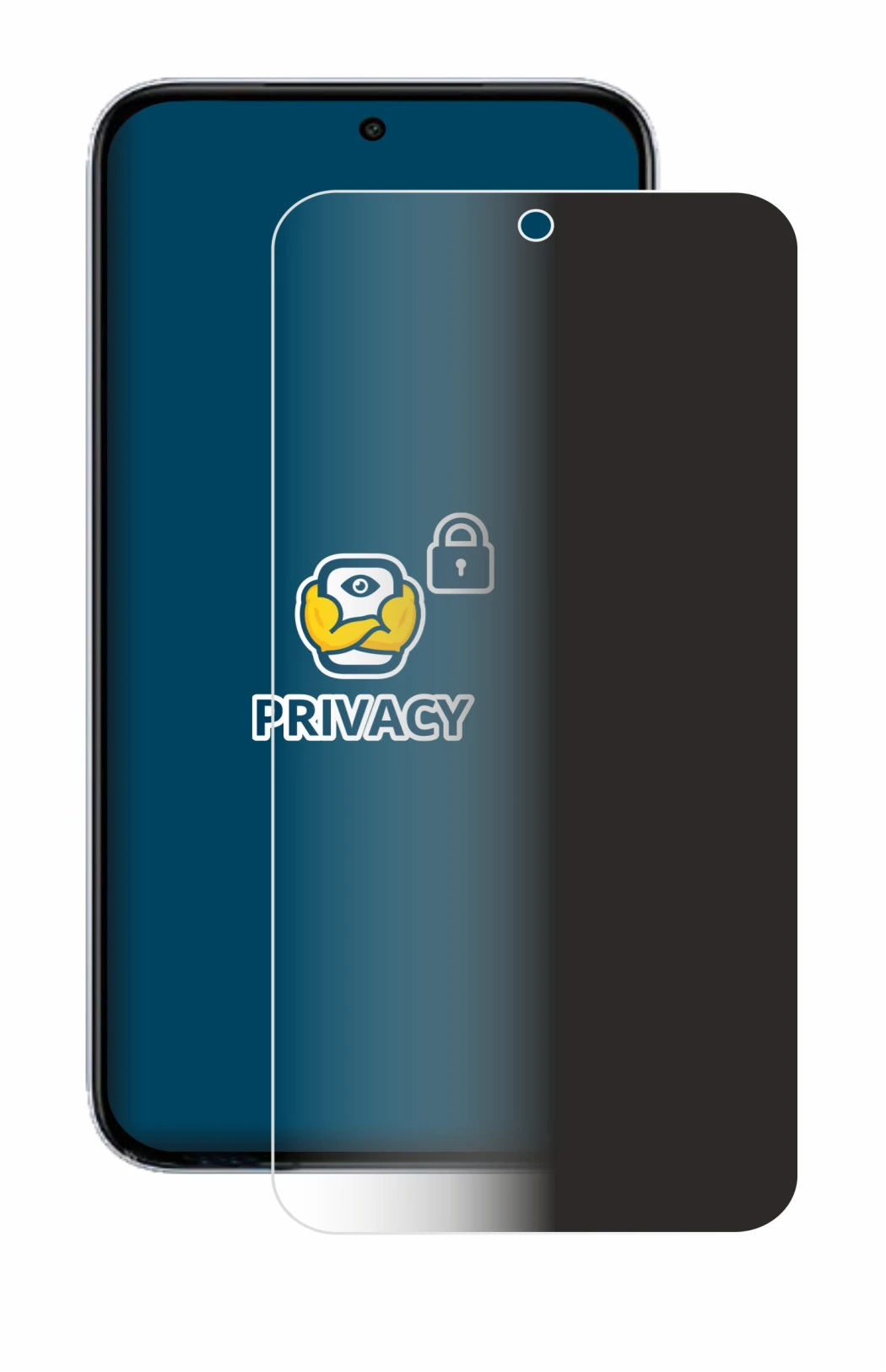 Image de l'appareil Vivo Y500i avec une grande variété de protections d'écran.