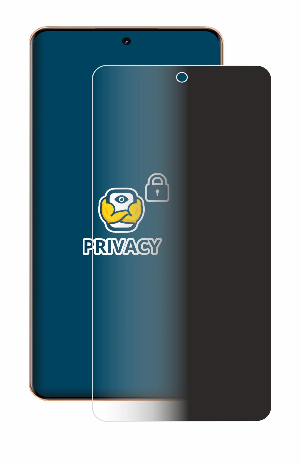 Image de l'appareil realme P4 Pro 5G avec une grande variété de protections d'écran.