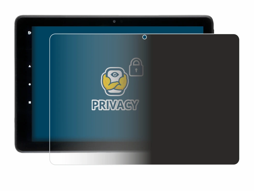 Image de l'appareil Amazon Fire HD 10 2021 (11. Gen.) (en paysage) avec une grande variété de protections d'écran.