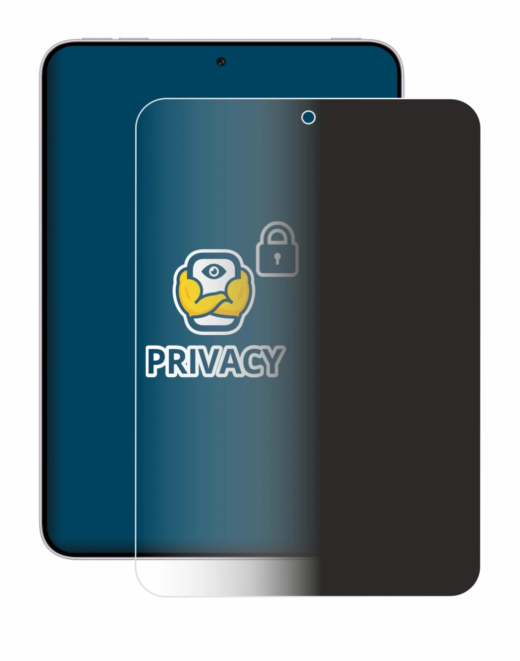 Image de l'appareil Oppo Pad Mini avec une grande variété de protections d'écran.