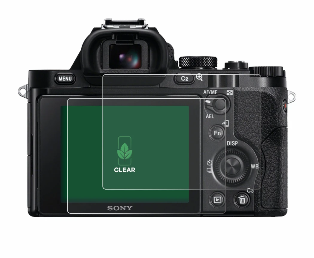 Image de l'appareil Sony Alpha 7 (ILCE-7) avec une grande variété de protections d'écran.