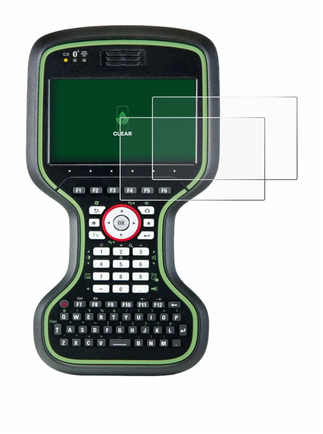 Image de l'appareil Leica CS20 3.75G Disto avec une grande variété de protections d'écran.