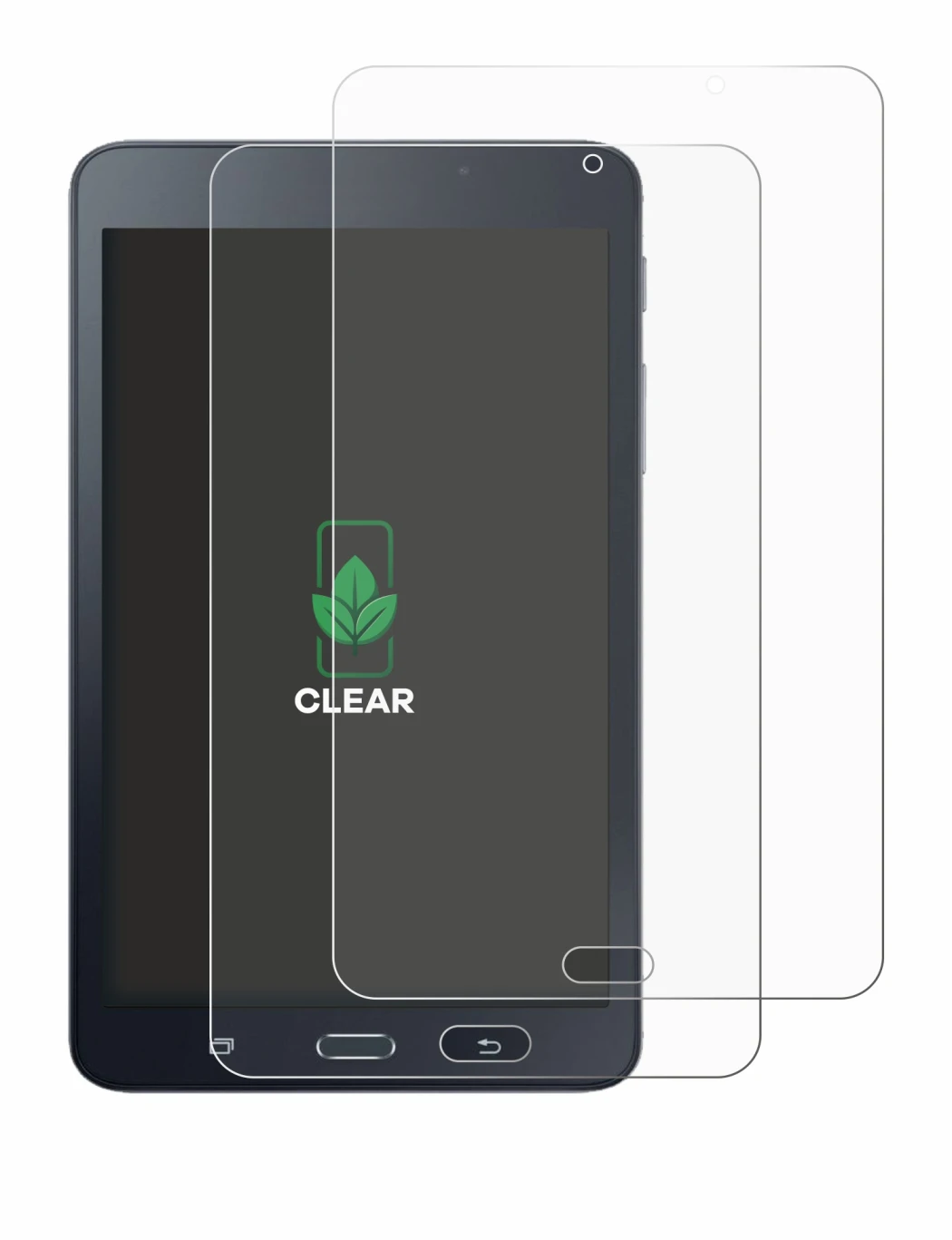 Image de l'appareil Samsung Galaxy Tab A6 7.0 avec une grande variété de protections d'écran.