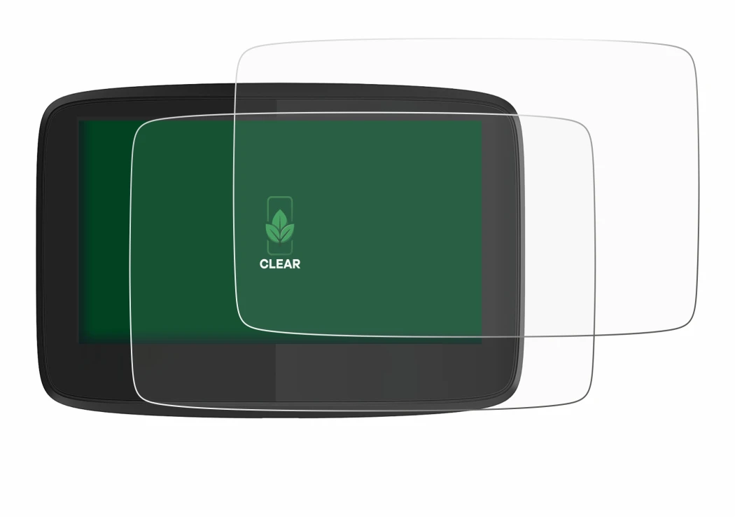 Image de l'appareil TomTom GO 620 avec une grande variété de protections d'écran.