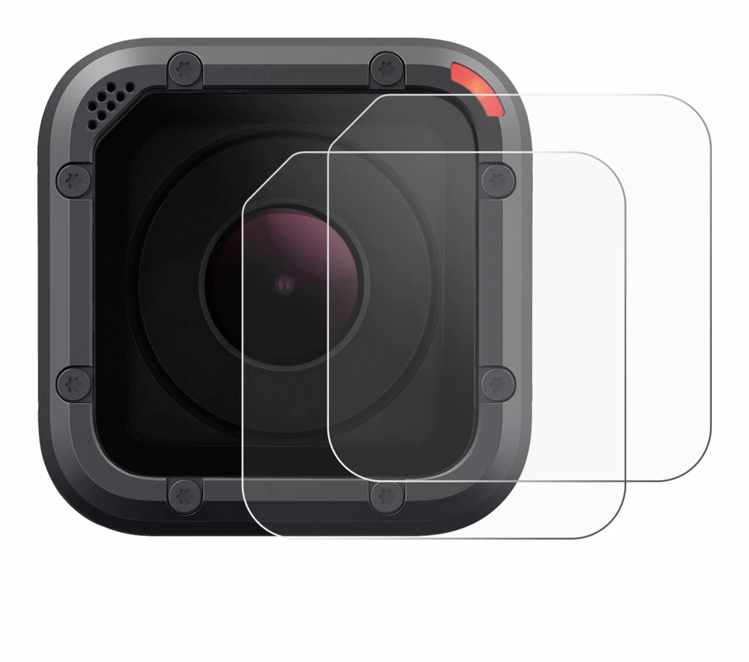 Image de l'appareil GoPro Hero 5 Session Lentille (Caisse) avec une grande variété de protections d'écran.