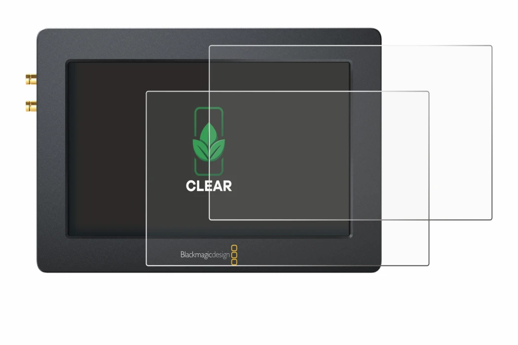 Image de l'appareil Blackmagic Design Video Assist (5.0) avec une grande variété de protections d'écran.