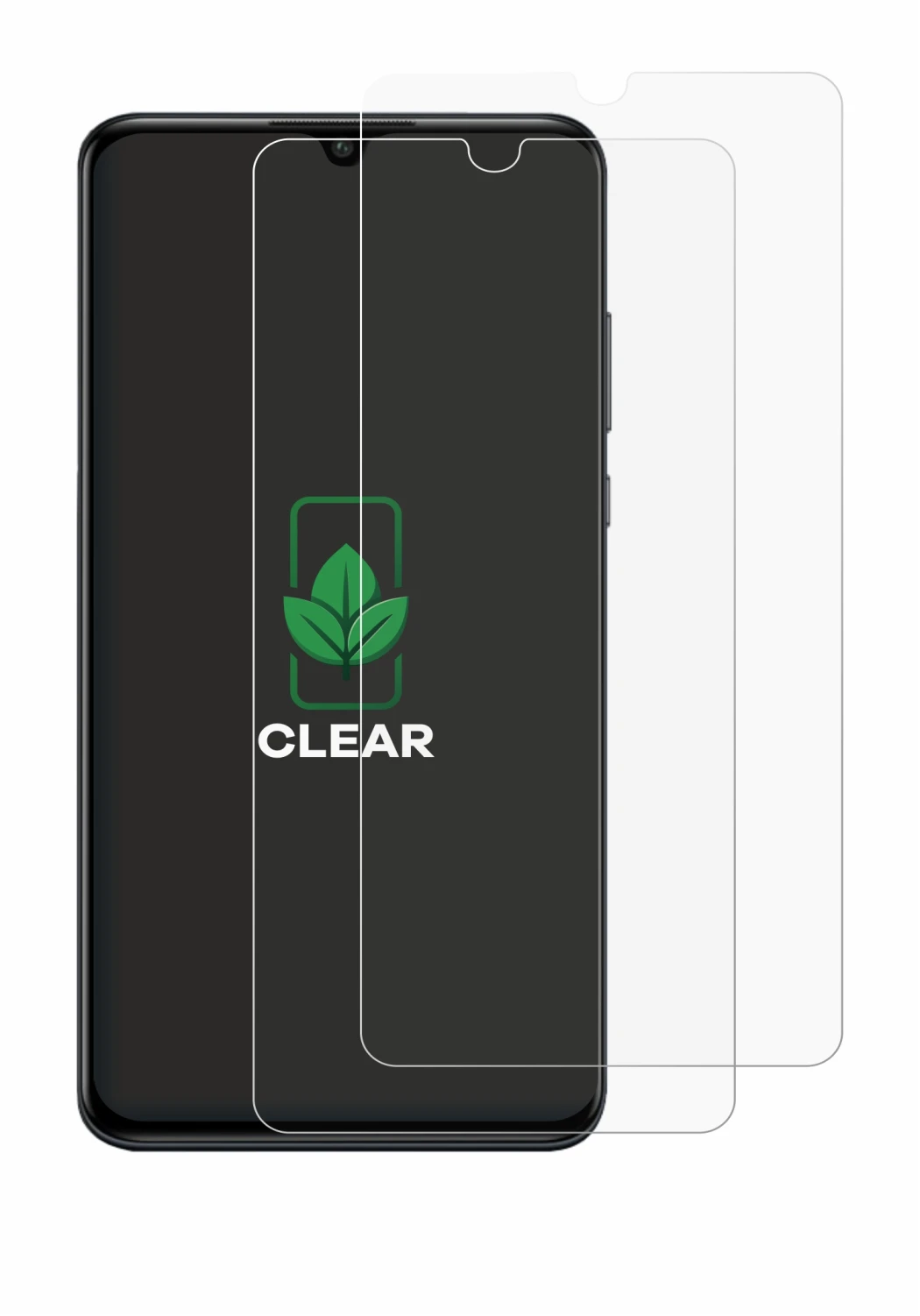 Image de l'appareil Huawei P30 lite avec une grande variété de protections d'écran.