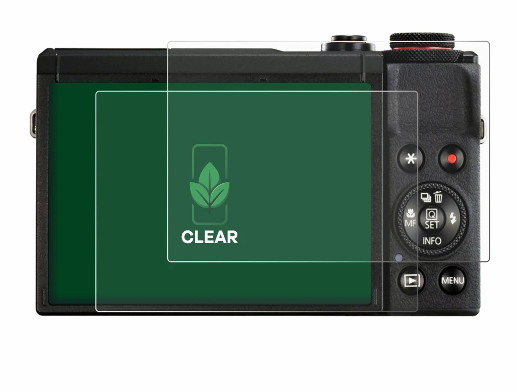 Image de l'appareil Canon PowerShot G7 X Mark III avec une grande variété de protections d'écran.