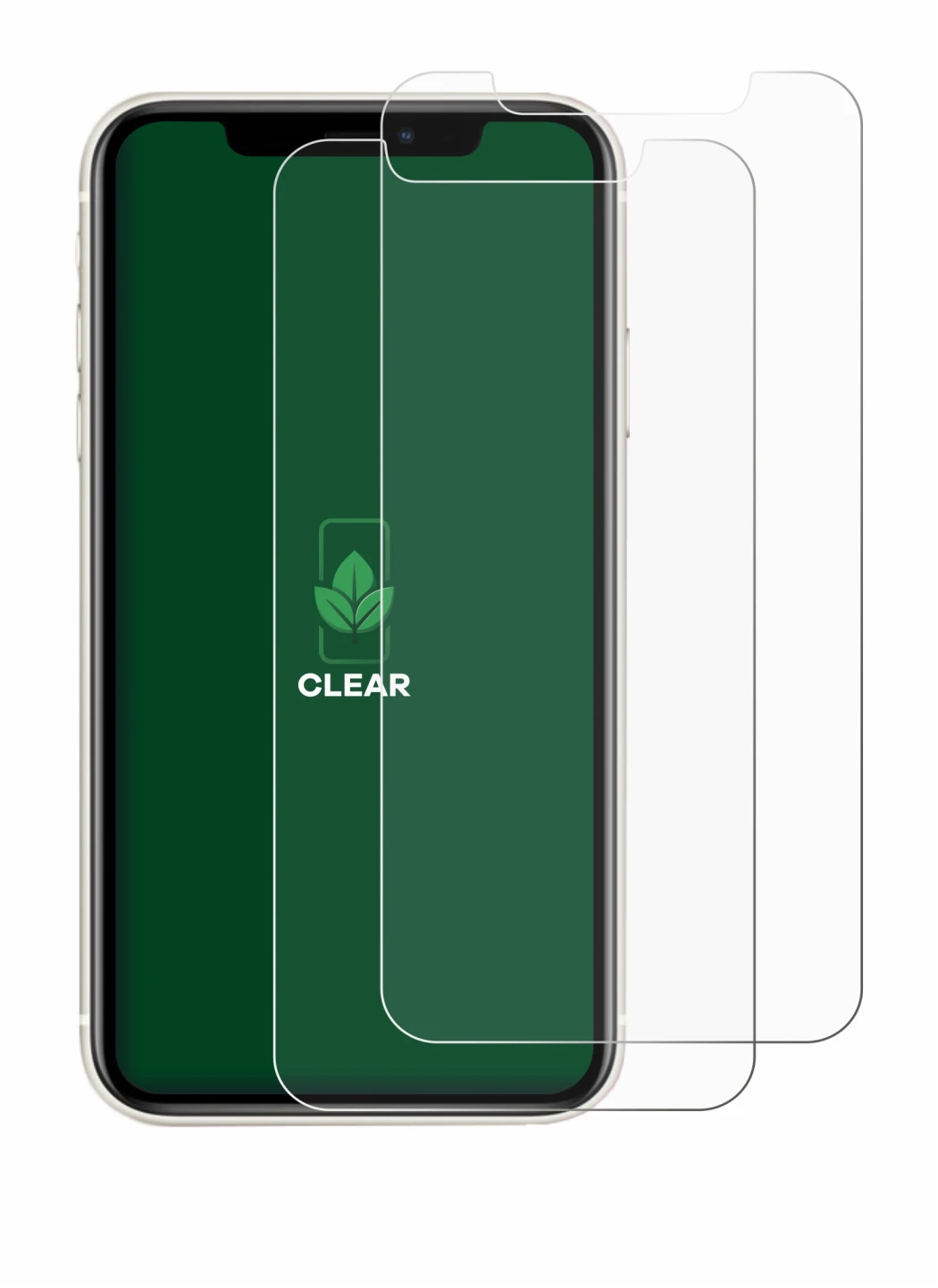 Image de l'appareil Apple iPhone 11 avec une grande variété de protections d'écran.