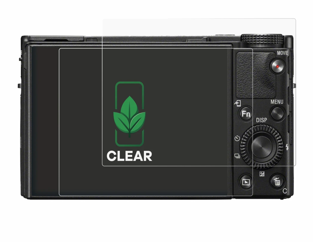 Image de l'appareil Sony Cyber-Shot DSC-RX100 VII avec une grande variété de protections d'écran.