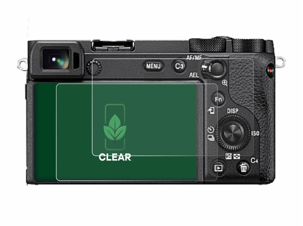 Image de l'appareil Sony Alpha 6600 avec une grande variété de protections d'écran.