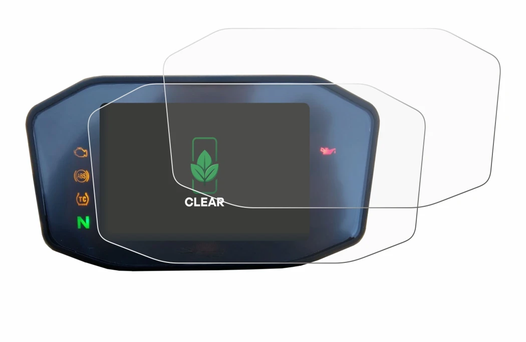 Image de l'appareil KTM 890 Duke R 2020 TFT Screen avec une grande variété de protections d'écran.