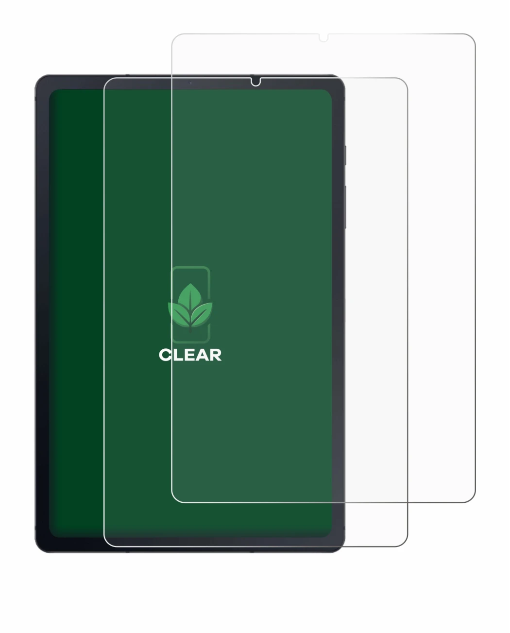 Image de l'appareil Samsung Galaxy Tab S6 Lite LTE 2020 avec une grande variété de protections d'écran.