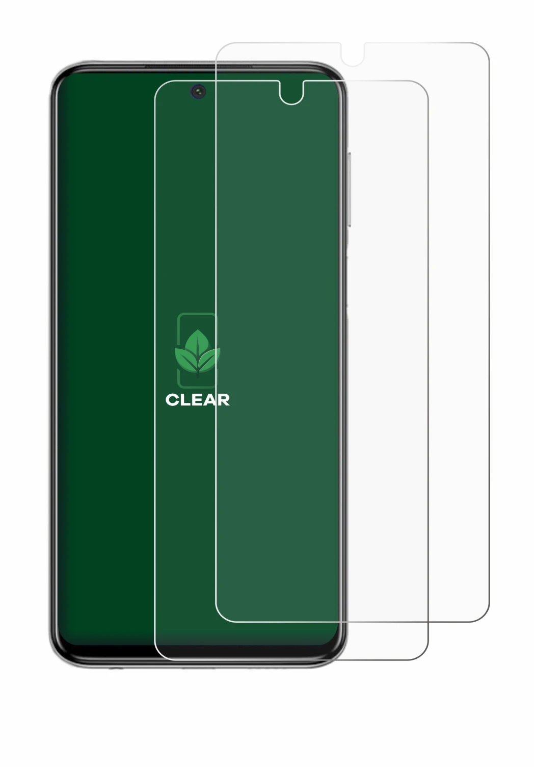 Image de l'appareil Xiaomi Redmi Note 9S avec une grande variété de protections d'écran.