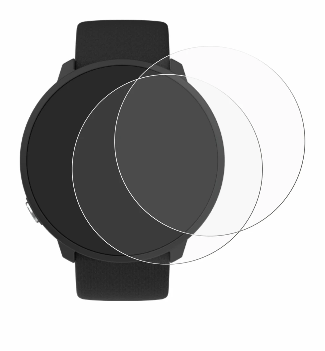 Image de l'appareil Polar Unite avec une grande variété de protections d'écran.