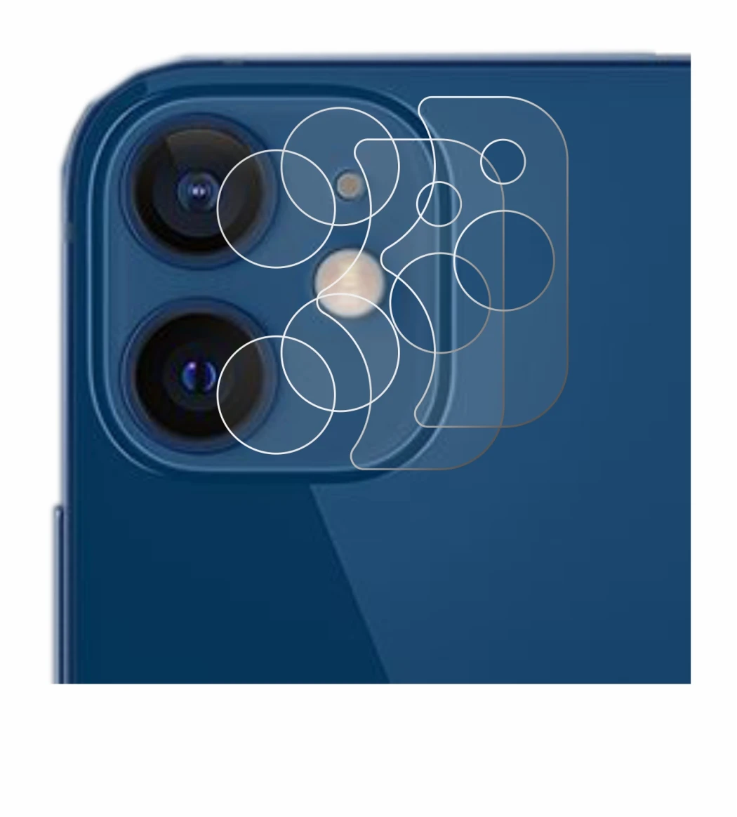 Image de l'appareil Apple iPhone 12 (Caméra UNIQUEMENT) avec une grande variété de protections d'écran.
