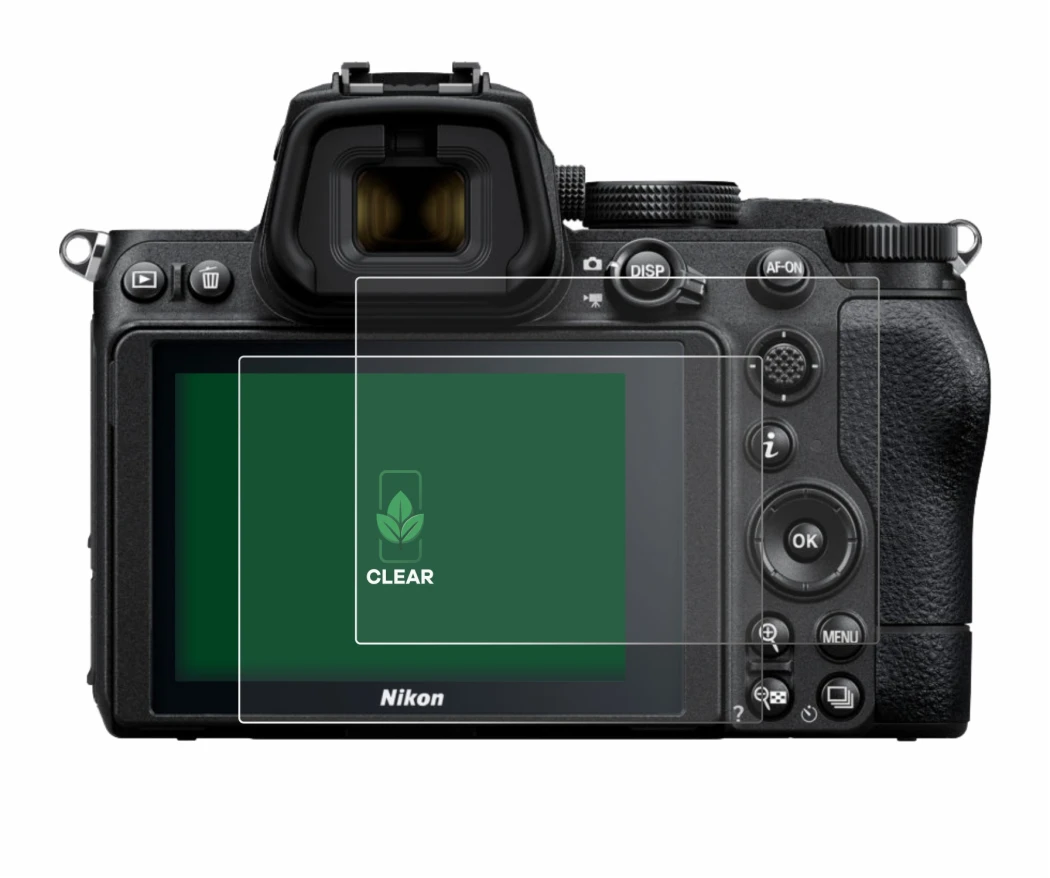 Image de l'appareil Nikon Z 5 avec une grande variété de protections d'écran.
