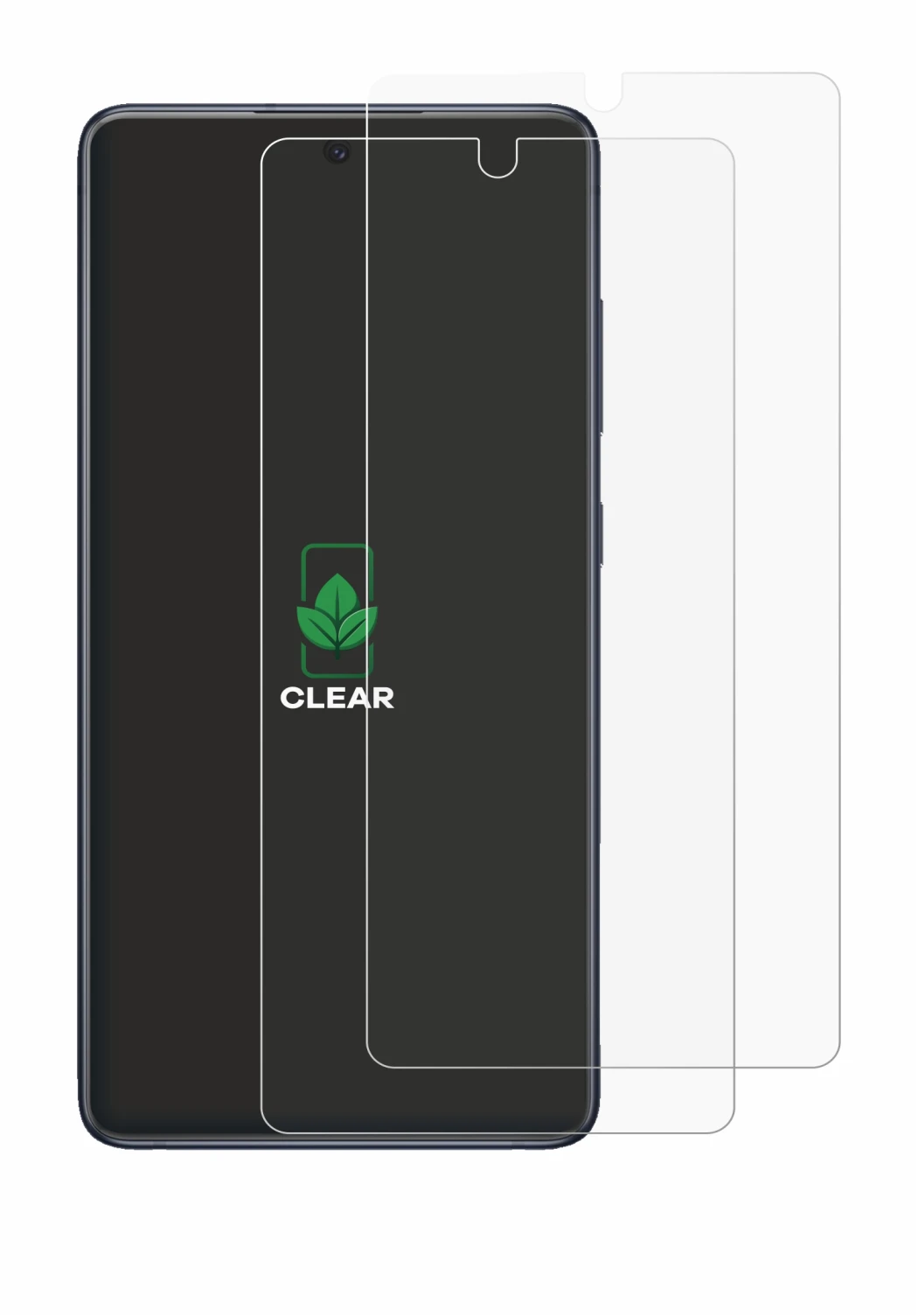 Image de l'appareil Samsung Galaxy S20 FE 5G avec une grande variété de protections d'écran.