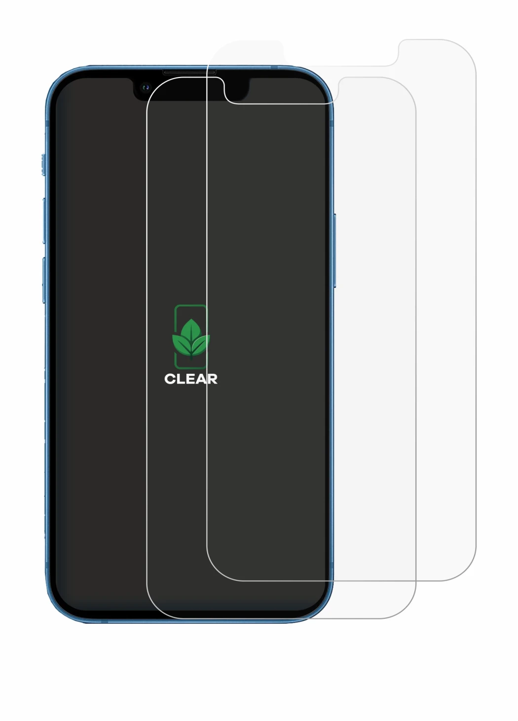 Image de l'appareil Apple iPhone 13 mini avec une grande variété de protections d'écran.