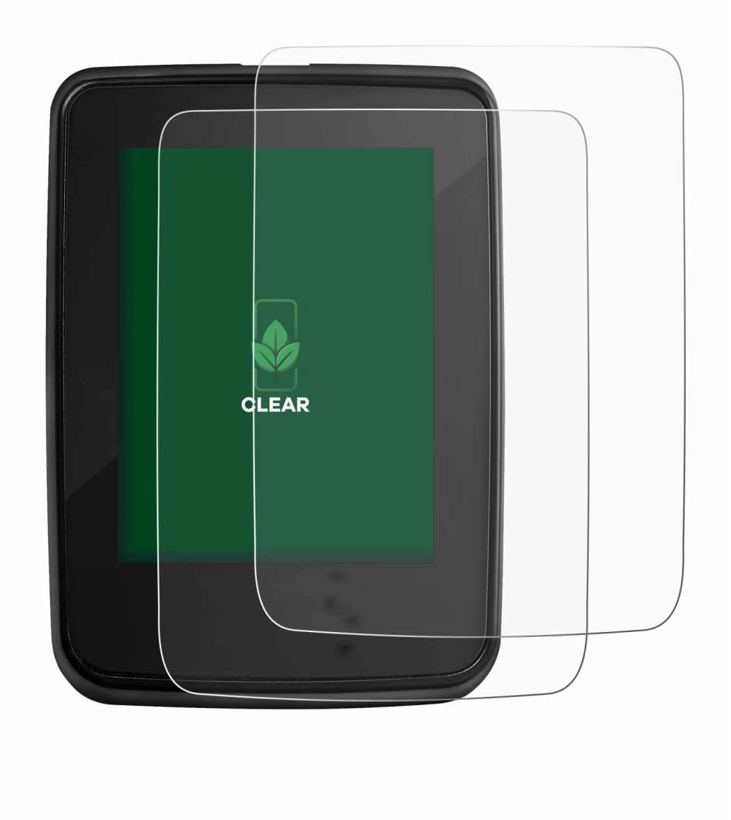 Image de l'appareil Giant RideDash Evo avec une grande variété de protections d'écran.
