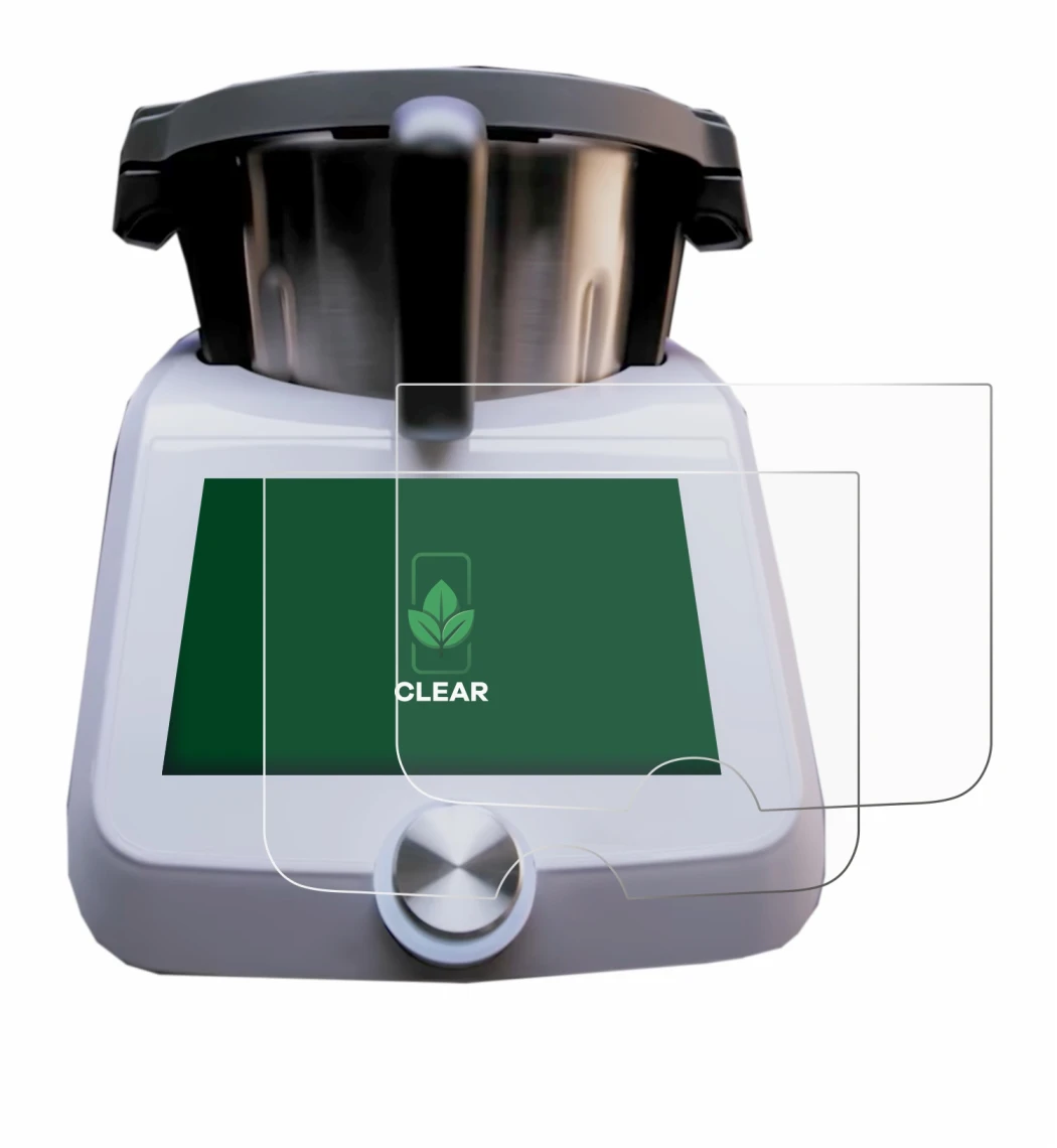 Image de l'appareil SilverCrest Monsieur Cuisine Smart avec une grande variété de protections d'écran.