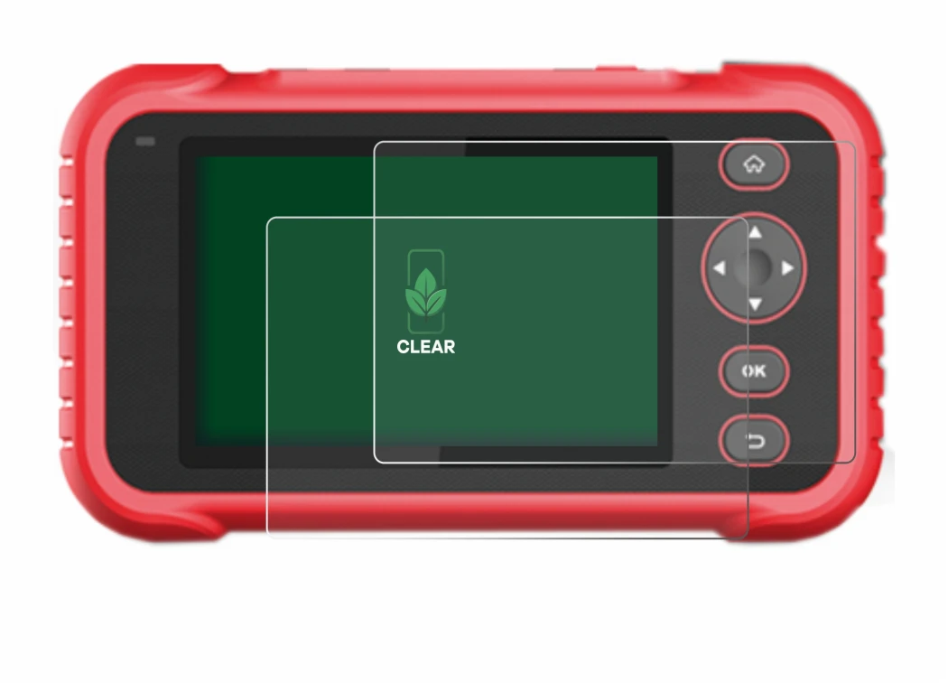 Image de l'appareil Launch CRP 123 / 129 EVO avec une grande variété de protections d'écran.