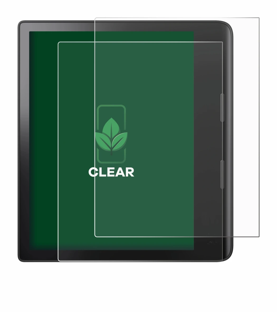 Image de l'appareil Tolino Epos 3 avec une grande variété de protections d'écran.
