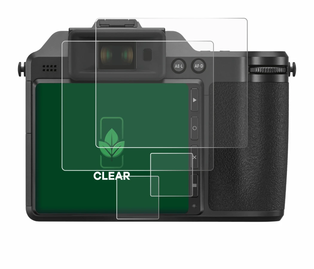 Image de l'appareil Hasselblad X2D 100C avec une grande variété de protections d'écran.