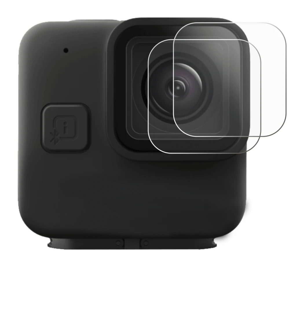 Image de l'appareil GoPro Hero 11 mini Lentille (Caisse) avec une grande variété de protections d'écran.
