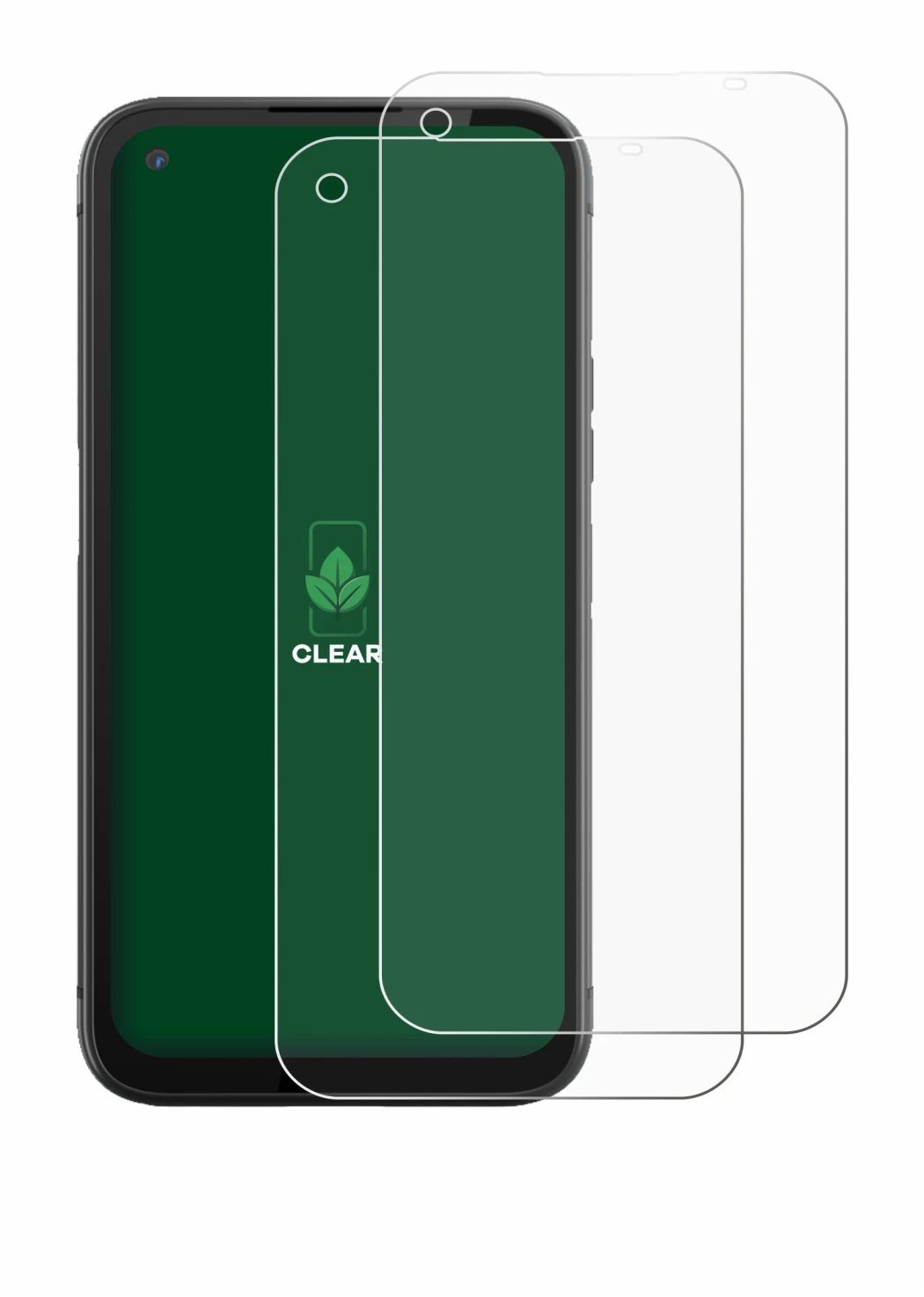Image de l'appareil Gigaset GX6 avec une grande variété de protections d'écran.