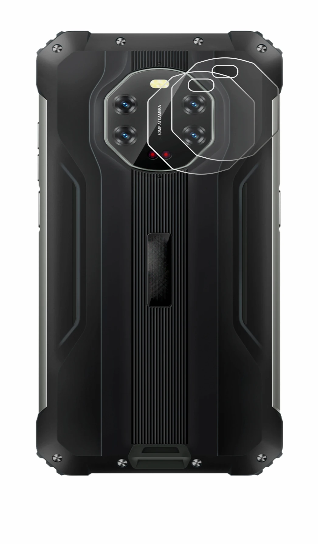 Image de l'appareil Blackview BL8800 5G (Caméra UNIQUEMENT) avec une grande variété de protections d'écran.