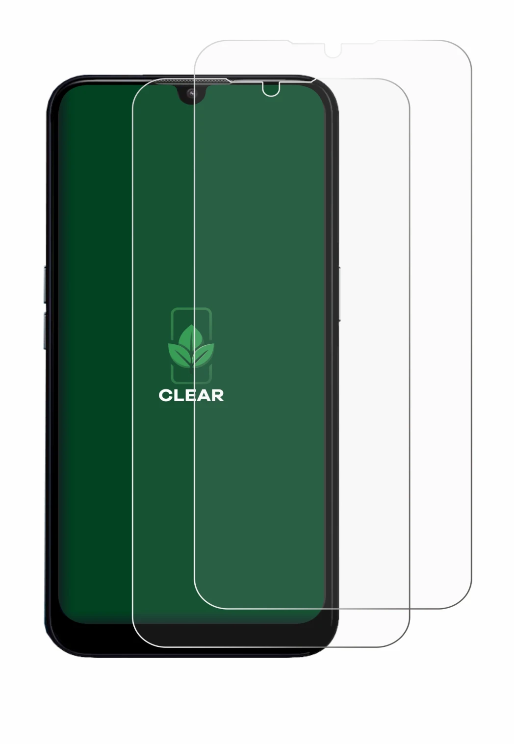 Image de l'appareil Doro 8200 avec une grande variété de protections d'écran.
