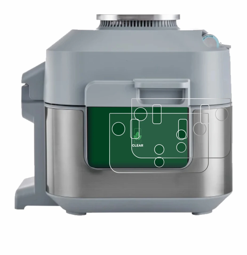 Image de l'appareil Ninja Speedi Rapid Cooking System avec une grande variété de protections d'écran.