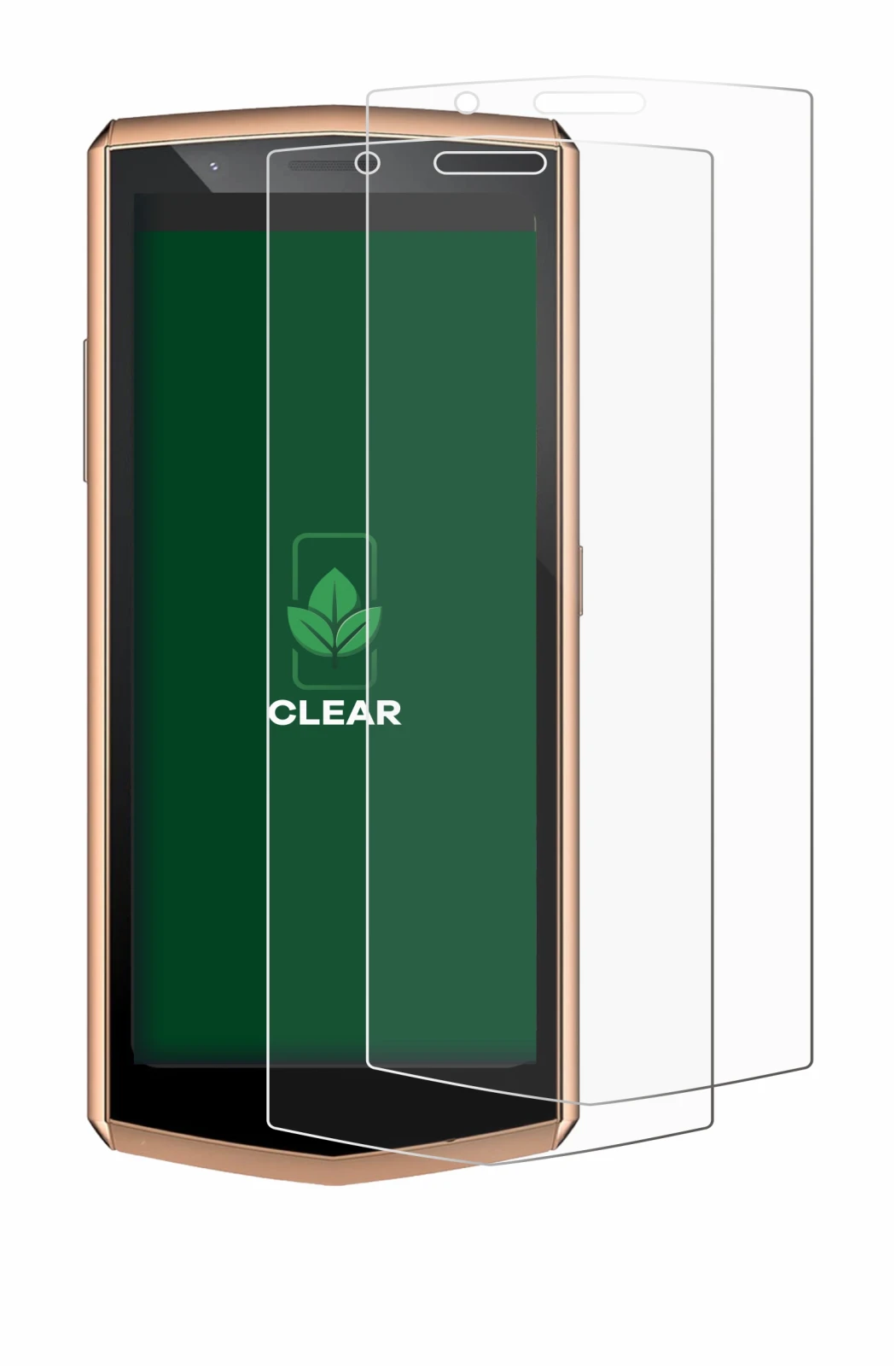 Image de l'appareil Cubot Pocket 3 avec une grande variété de protections d'écran.