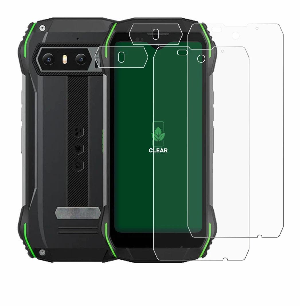 Image de l'appareil Blackview N6000 (Avant+Caméra) avec une grande variété de protections d'écran.