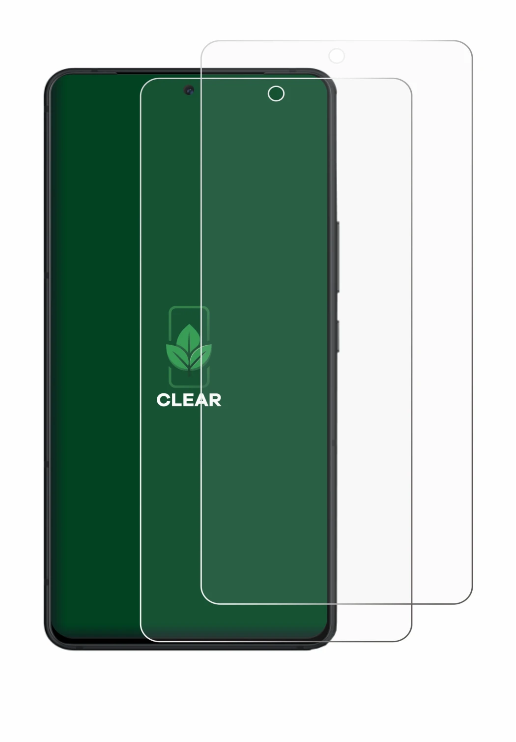 Image de l'appareil ASUS ROG Phone 8 Pro avec une grande variété de protections d'écran.