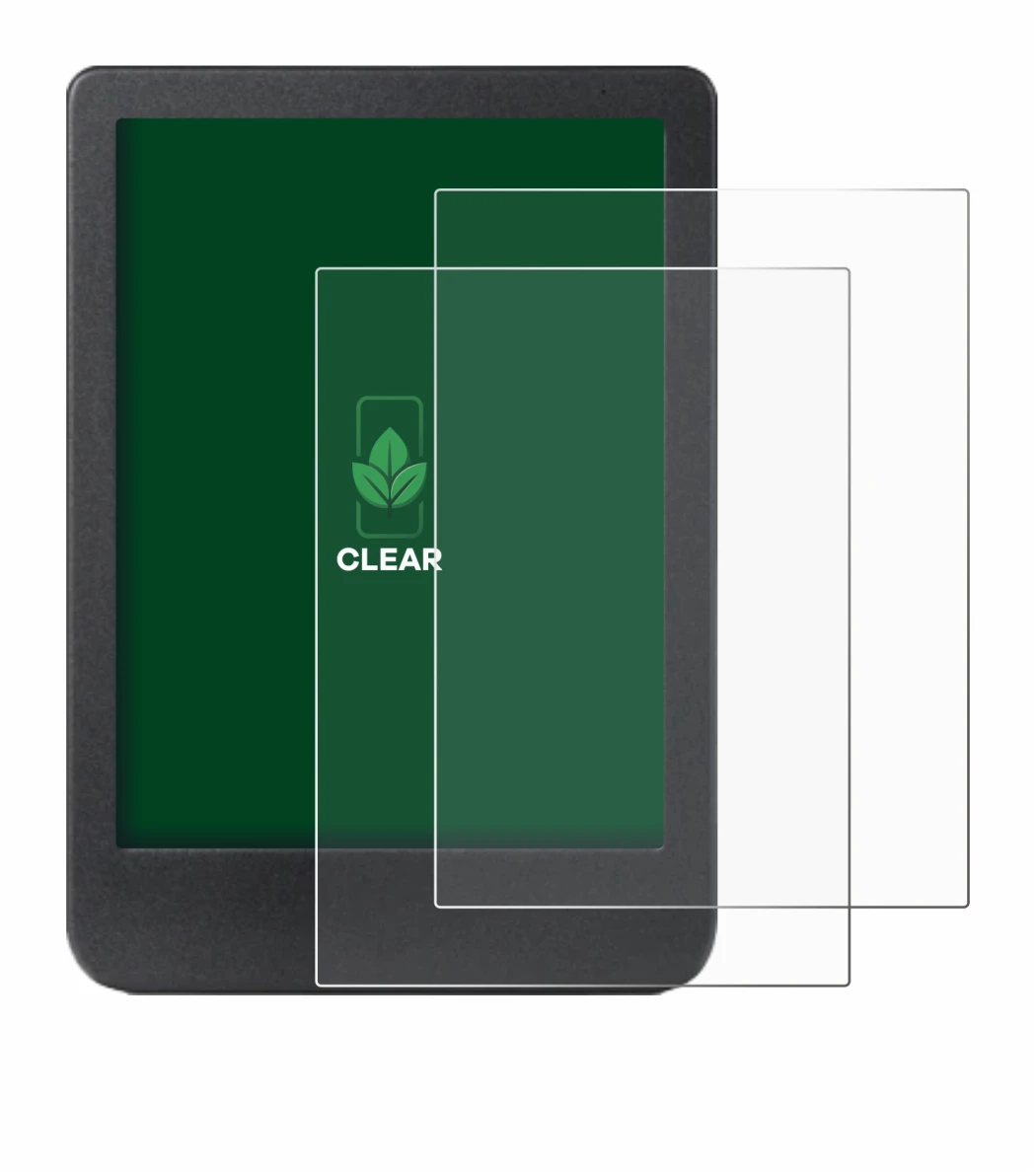 Image de l'appareil Kobo Clara BW avec une grande variété de protections d'écran.