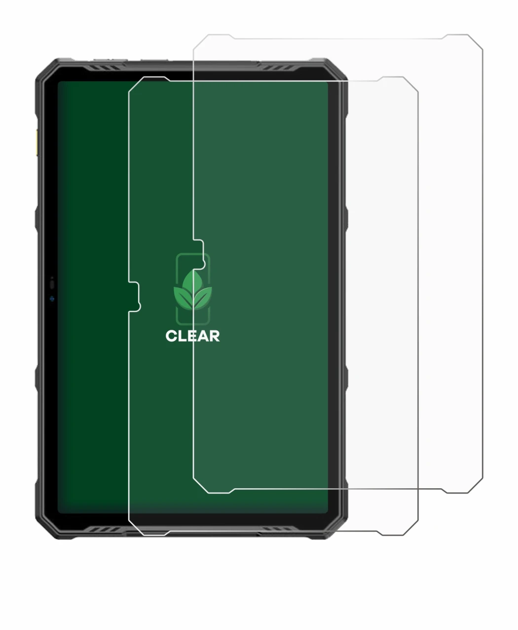 Image de l'appareil Ulefone Armor Pad 3 Pro avec une grande variété de protections d'écran.