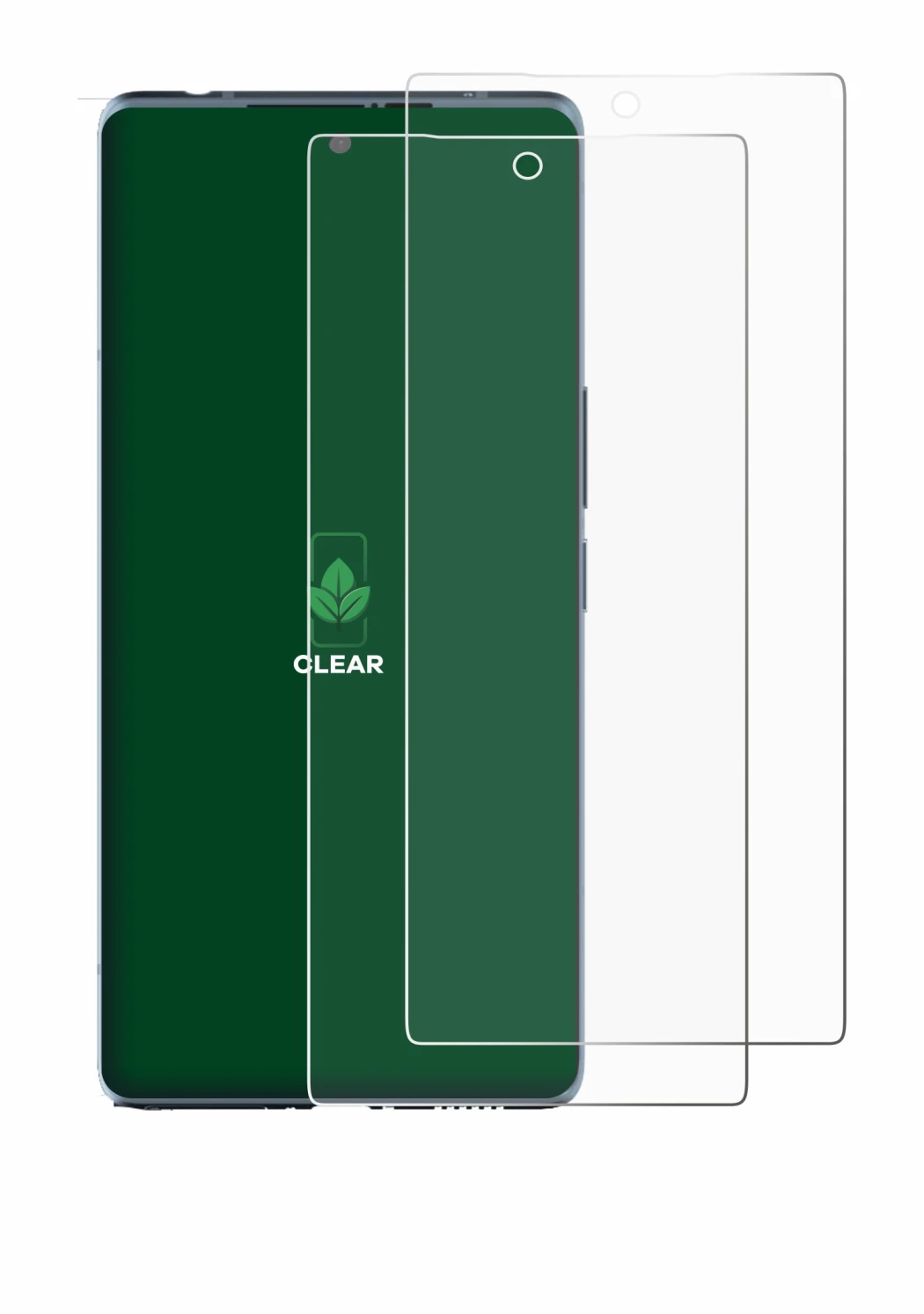 Image de l'appareil HTC U24 Pro avec une grande variété de protections d'écran.