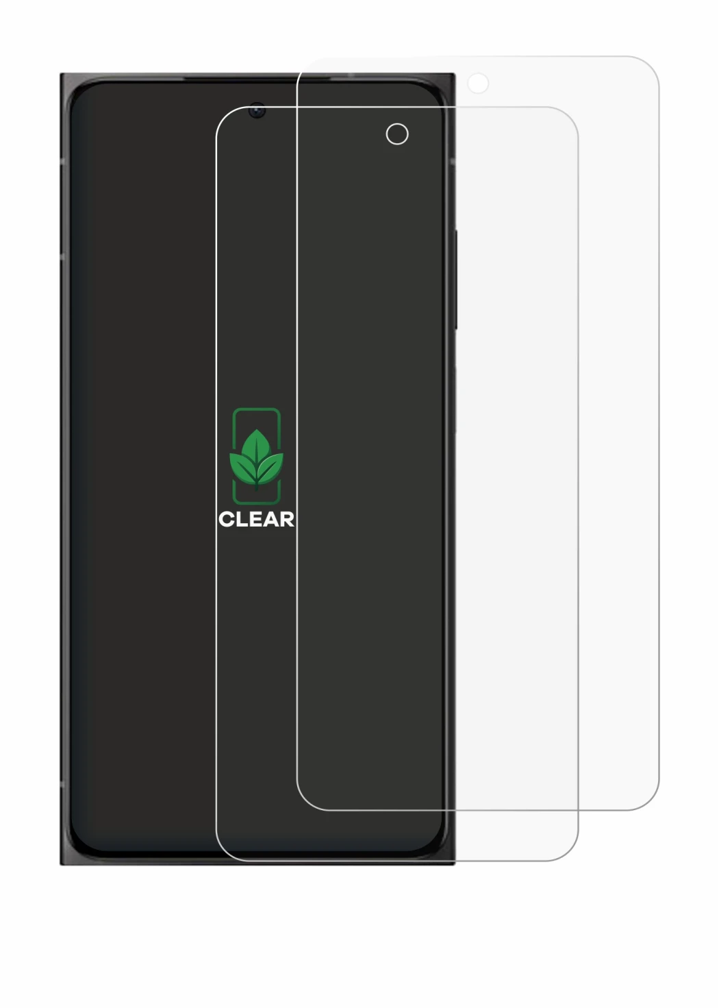 Image de l'appareil HMD Skyline avec une grande variété de protections d'écran.